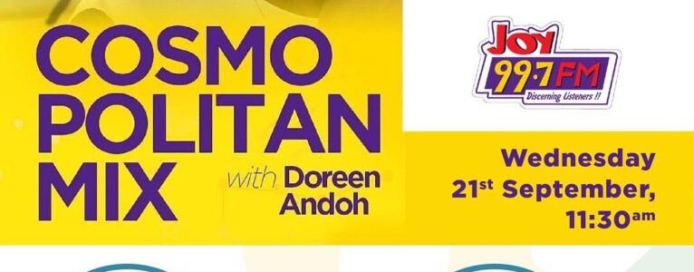 Join us on JoyFM 99.7 with Doreen Andoh today, lets talk about CXP Ghana